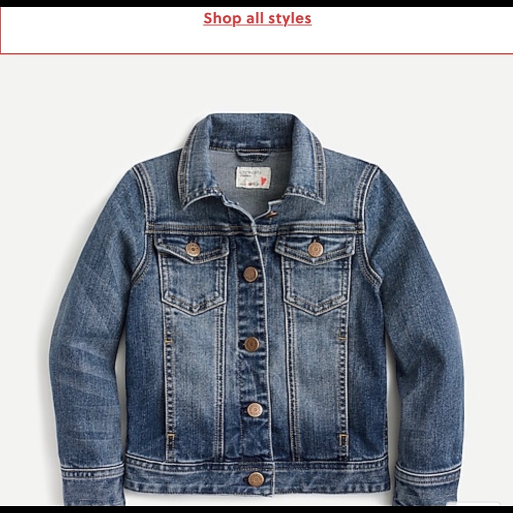 J. Crew Crew Cuts Denim Jacket